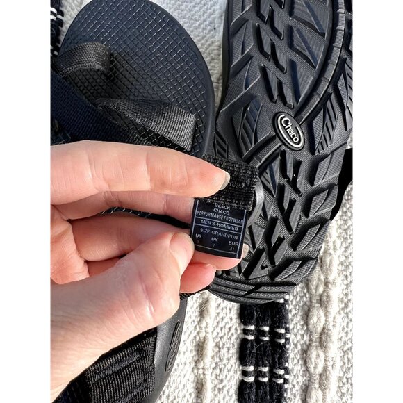 Chaco Men's Black Outdoor Sandals - Picture 7 of 8